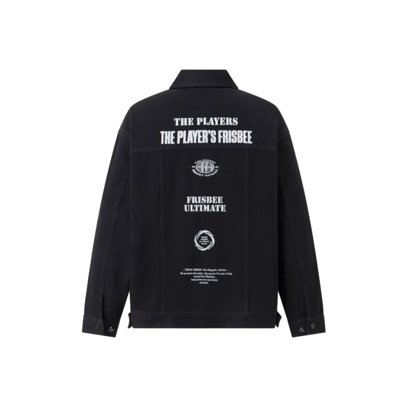 Teenie Weenie Men Denim Series Denim Jacket Unisex Black-0