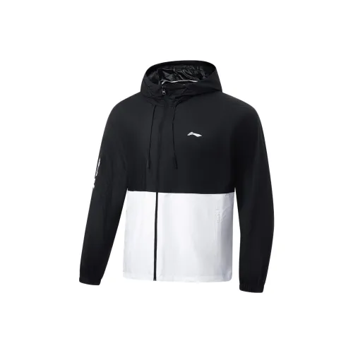 LiNing Smoothie Sun Protection Clothing Unisex Black/Standard White