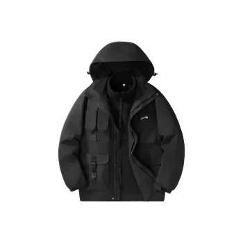 K bird Water Resistant Windproof Breathable Warm Heat Sealed Pressed Windbreaker Jacket Unisex