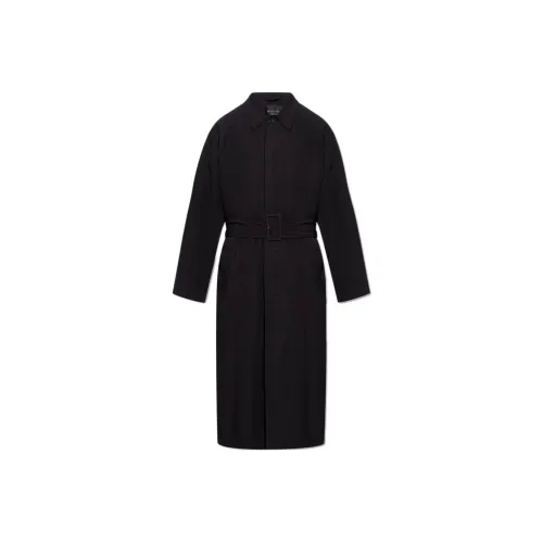 Balenciaga Belted Mid Length Trench Coat