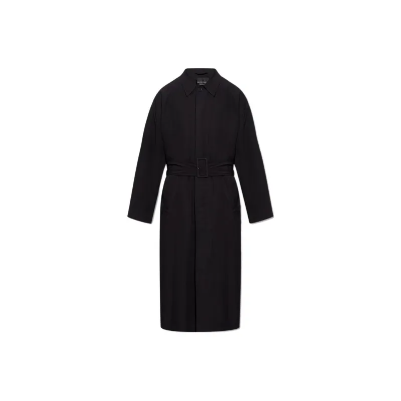 Balenciaga Belted Mid Length Trench Coat-0