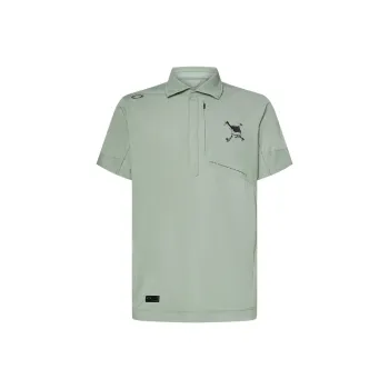 Oakley Skull Sleek Stripe Shirt 2.0 Shirt Men's Green