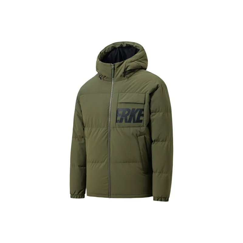 Erke Down Jacket Men's Reed Green-0
