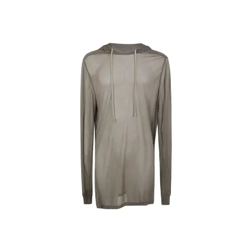 RICK OWENS Semi sheer Hoodie