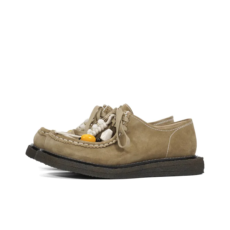 CROOKED CARD Cushioning, Wear Resistant Low Top Casual Shoes Women's Caramel-1