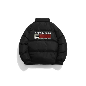 C1RCA Puffer Jacket Coat Unisex Beige/Black/Gray