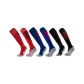 Long Shaft Soccer Socks 3 Pack (Red/Colorful Blue/Black)