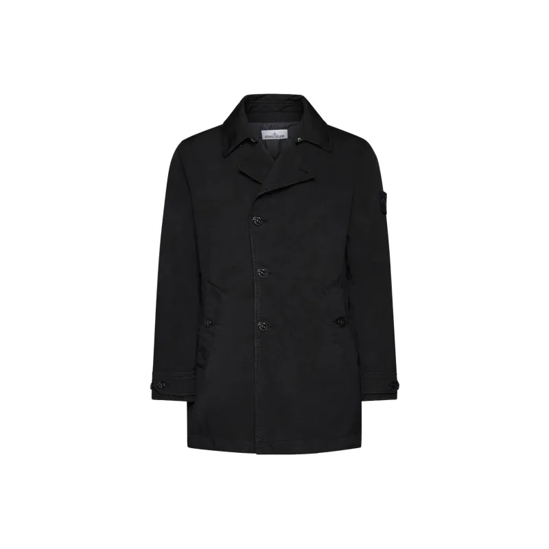 STONE ISLAND Compass patch Single breasted Coat-0