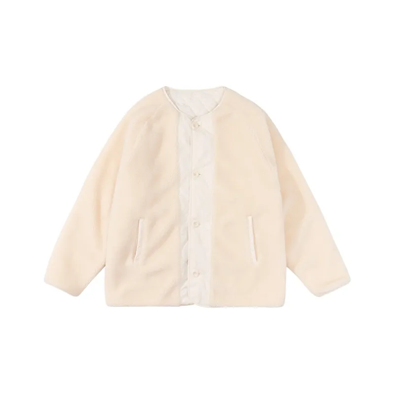LR MADE FW22 Loose Fit Thickened And Fleece-Lined Reversible Jacket Unisex-2
