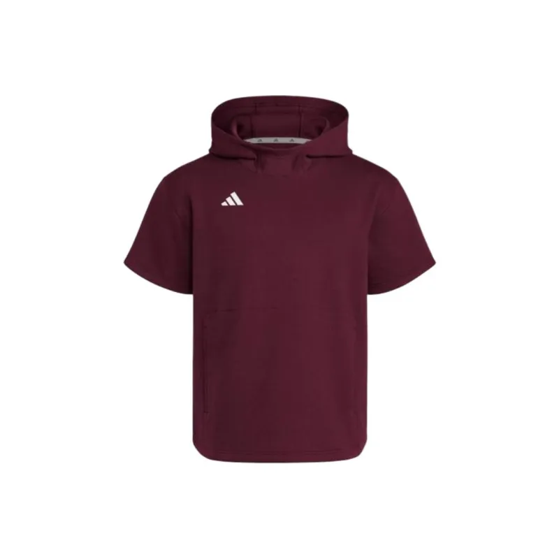 Adidas Free Shipping With AdiClub Nwv Short Sleeve Hoodie Gender Neutral-0