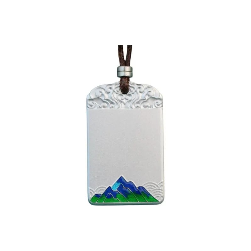 LIUXIN 999 Fine Silver Pendants Unisex-0