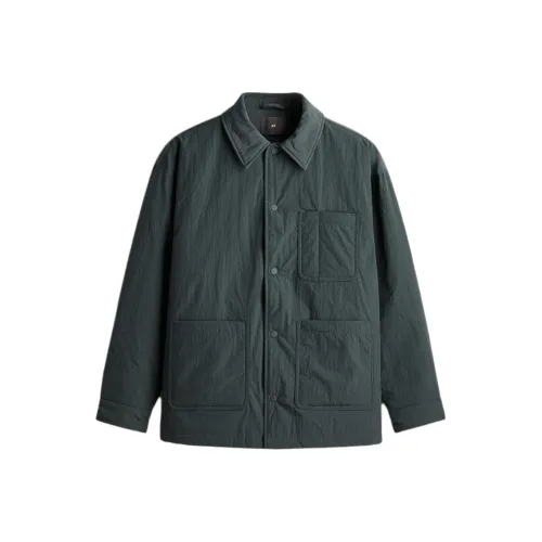 H&M 딥 세이지 그린 남성 자켓