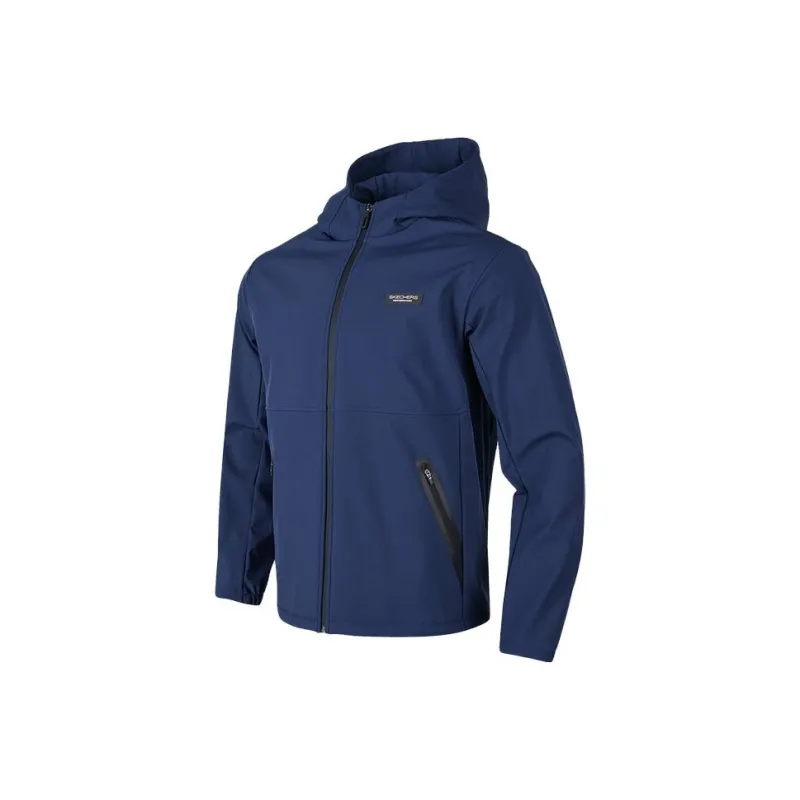 Skechers Jackets Men Dark Blue-0