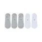 3 Light Gray, 2 White