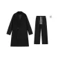 Black (Wool and Cotton Style) Comes with Pants