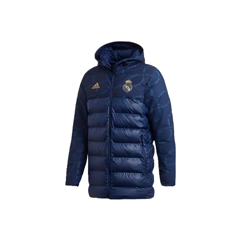 Adidas Puffer Jackets Men Dark Blue-0