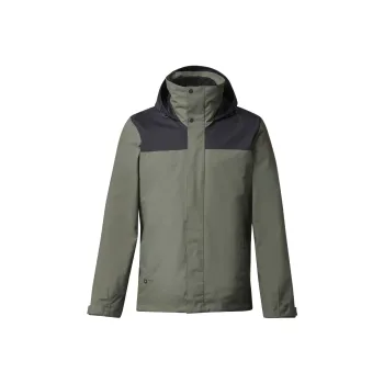 DECATHLON Waterproof And Windproof To Keep Warm Jackets & Coats Men's Khaki Green/Black