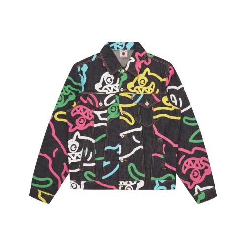 ICECREAM SS25 Denim Jacket Unisex Multicolor