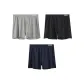 3 Pack[Light Heather Gray+Black+Royal Blue;]