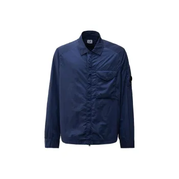 C.P.Company Lens Detailed Curved Hem Overshirt