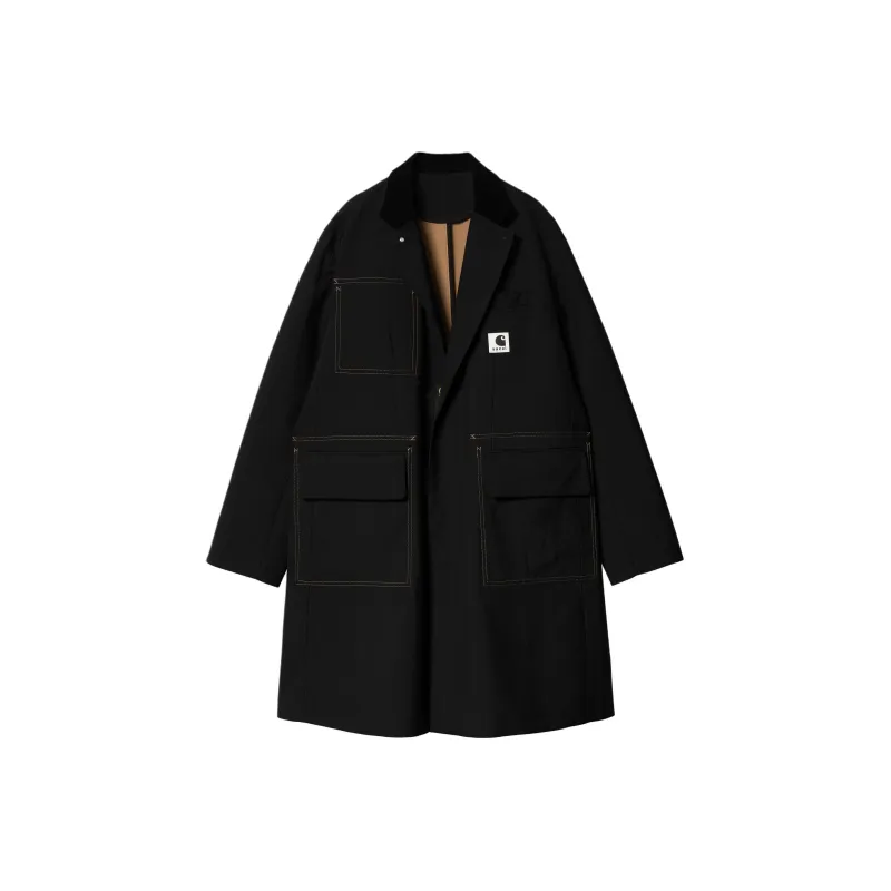 Sacai X Carharrtt Wip Suiting Bonding Coat-0