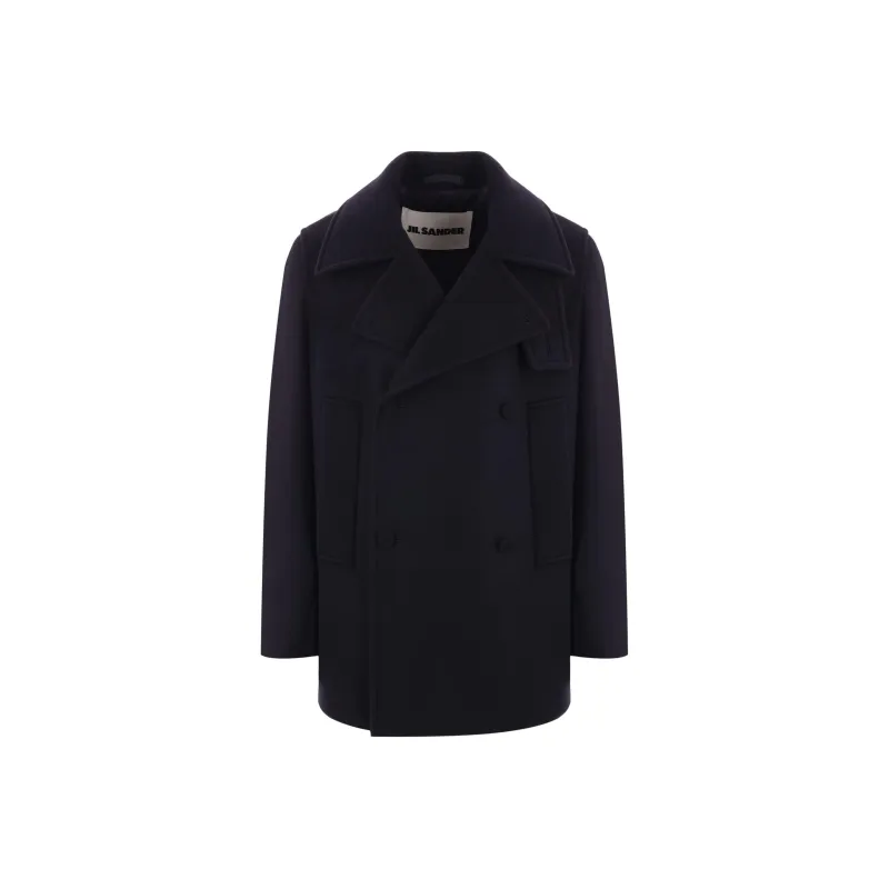 JIL SANDER Kaban Wool Coat-0