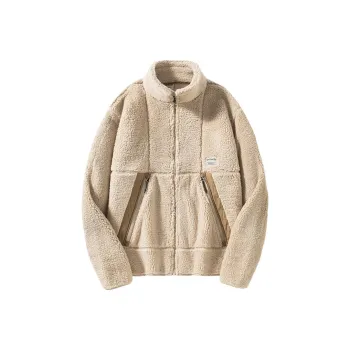 OUTDOOR PRODUCTS Velvet Jackets Men Ecru