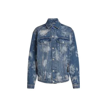 KARL LAGERFELD / Karl Lagerfeld Jeans Bleached Denim Jacket