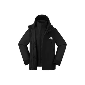 THE NORTH FACE City Outdoor Collection Waterproof And Windproof Windbreaker Jacket Men's Cosmic Black