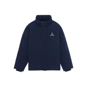LI NING 1990 Classic Collection Down Jackets Men Dark Marine Blue