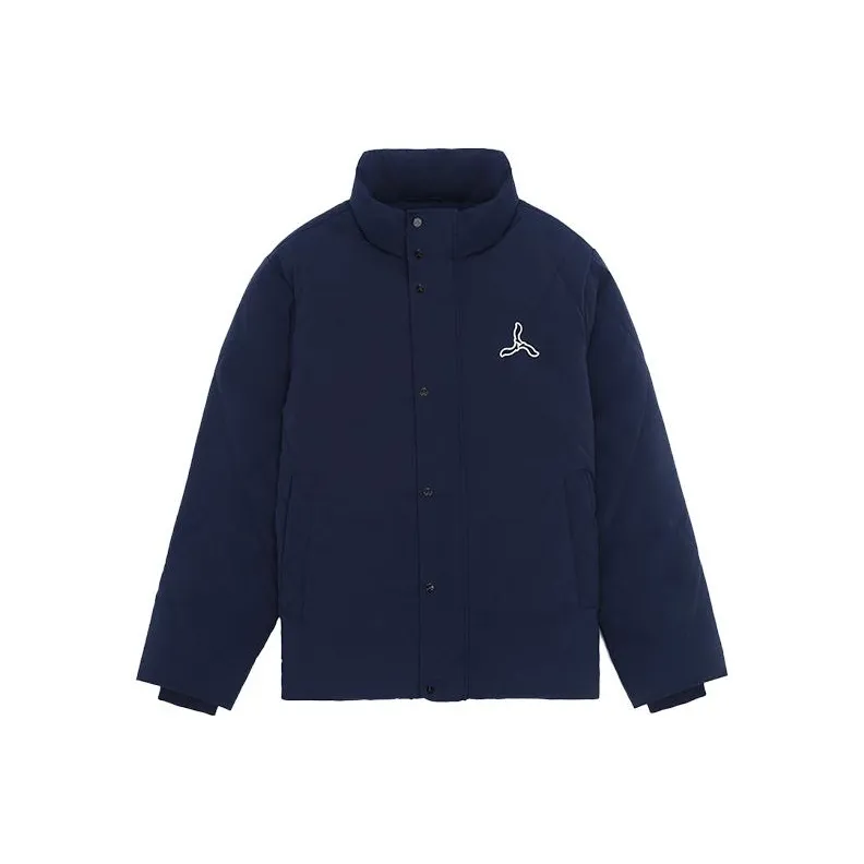 LI NING 1990 Classic Collection Down Jackets Men Dark Marine Blue-0