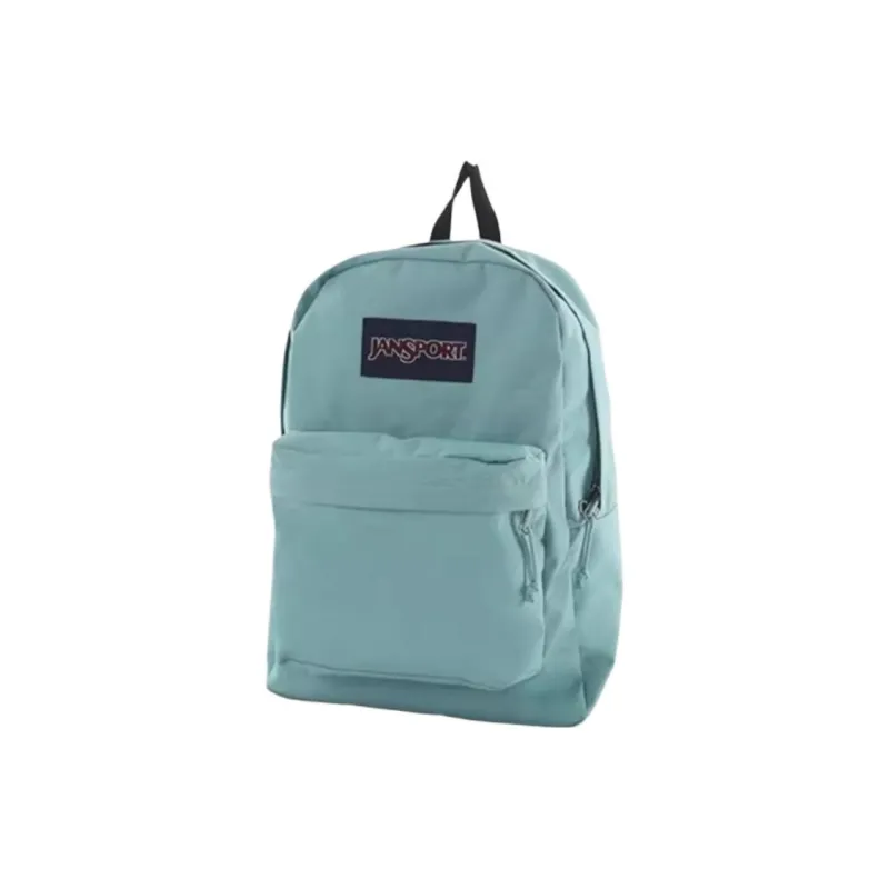 JanSport Polyester Backpack Medium Size Unisex Cyan-1
