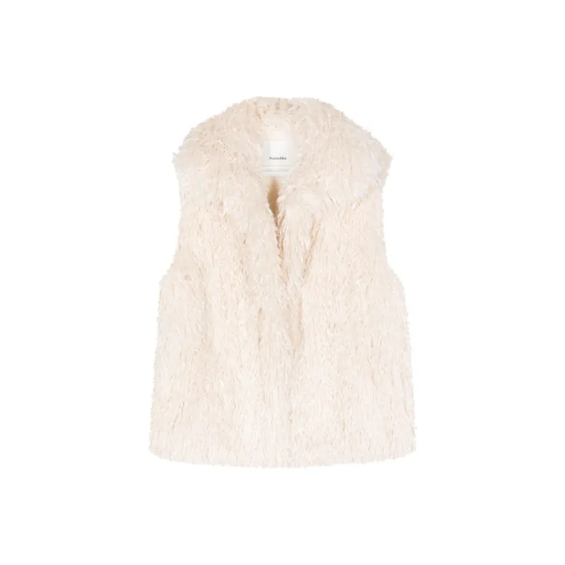 NANUSHKA Faux fur Vest-0