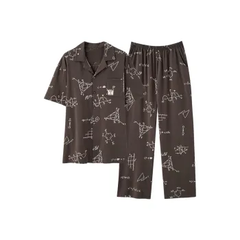 GOSO Pajama Set Men's Olive Brown
