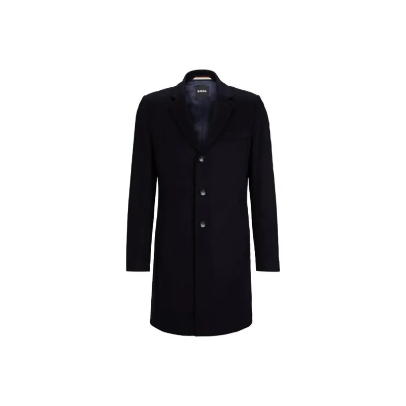 HUGO BOSS Coats Men Black-0