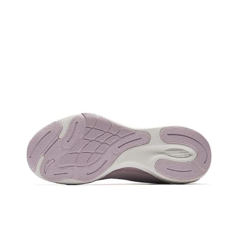 CHAOJIANTA Shock Absorbers With Slip Resistant Features Low Top Casual Running Shoes Women's Pink Purple-4