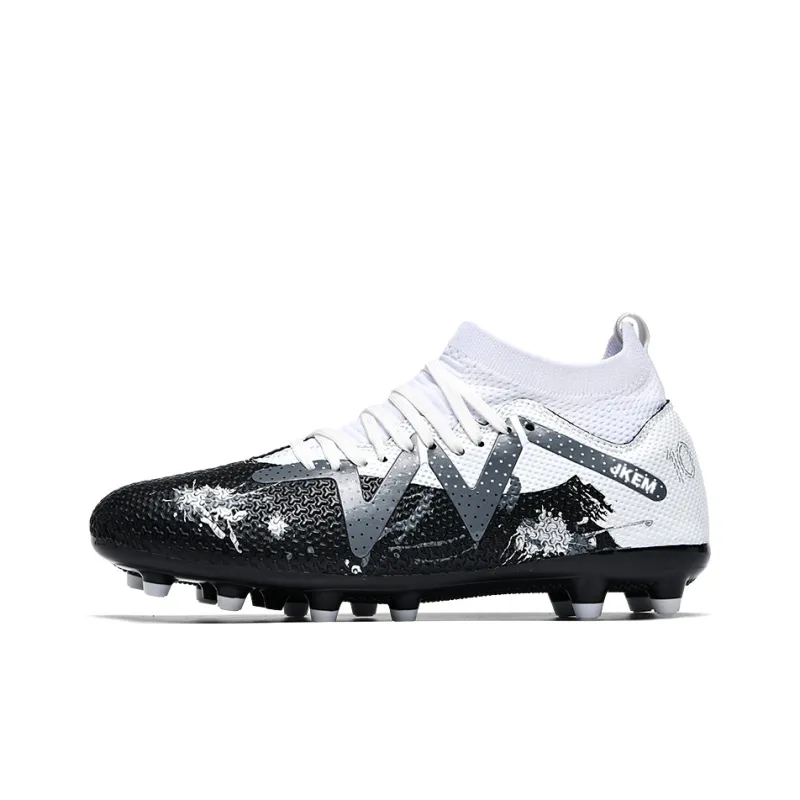 JKEM Cushioning, Slip Resistant, Abrasion Resistant, Breathable, Impact Resistant, Lightweight Soccer Shoes Unisex-12