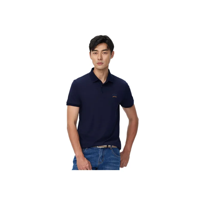 GOOD LUCK GLADIUS Polo Shirt Men's Dark Blue-0