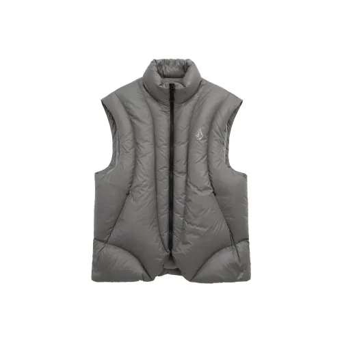 VOLCOM Vests Unisex Dark Gray