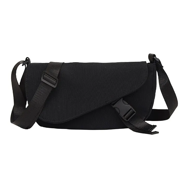 MOK Oxford Crossbody Bag Unisex Ecru/Black/Red/Orange-4