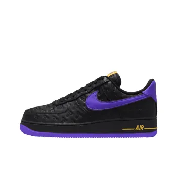 Kobe Bryant x Nike Air Force 1 Anti Slip Wear Resistant Low Top Skateboard Shoes Unisex Black Purple