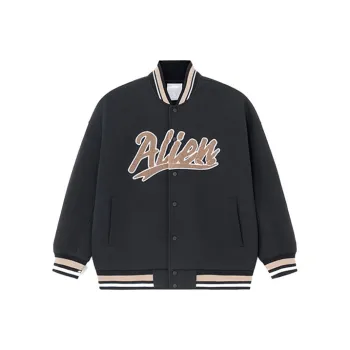 LiNing CF Tracing Baseball Jacket Unisex Black