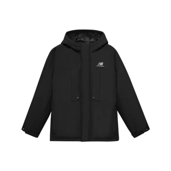 New Balance Down Jackets Men Black-0