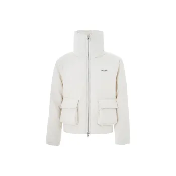 TERRA INCOGNITA Lapel Loose Fit Puffer Jacket Unisex