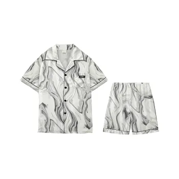 Qiao Ni Tong Pajama Set Men's Image Color