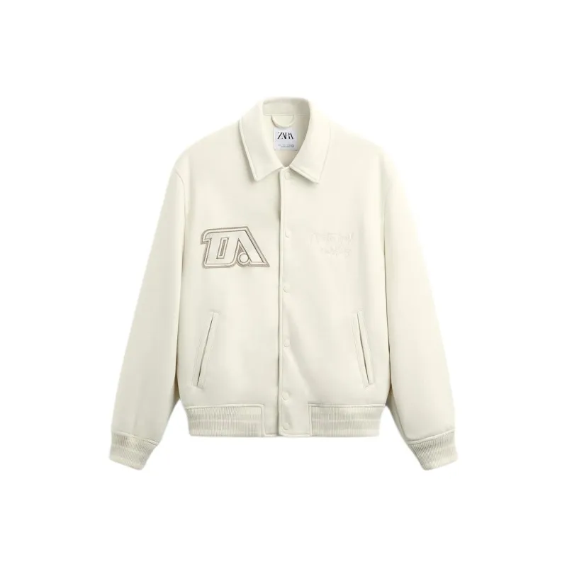 ZARA Jackets Coats Men's Frosted White-0