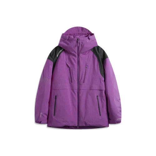 LiNing CF Tracing Wulong Armor Collection Windbreaker Jacket Unisex Cosmic Sky Purple