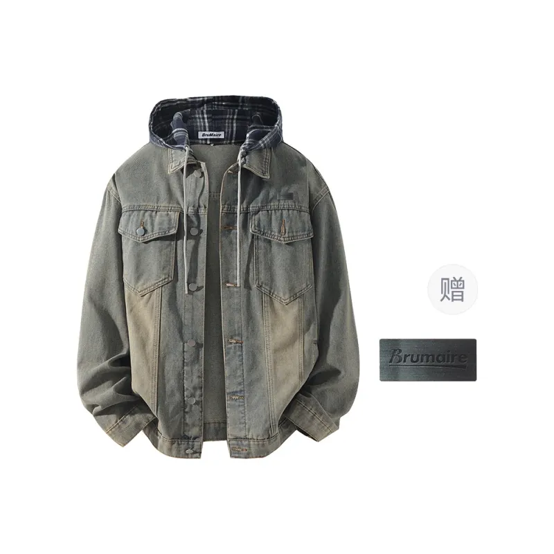 BRUMAIRE Denim Jacket Unisex Blue-3