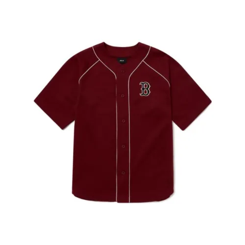 MLB SS22 Baseball Jacket Unisex Burgundy