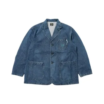 Journal Standard X Needles Journal Standard Collaboration Denim Jackets Unisex Blue